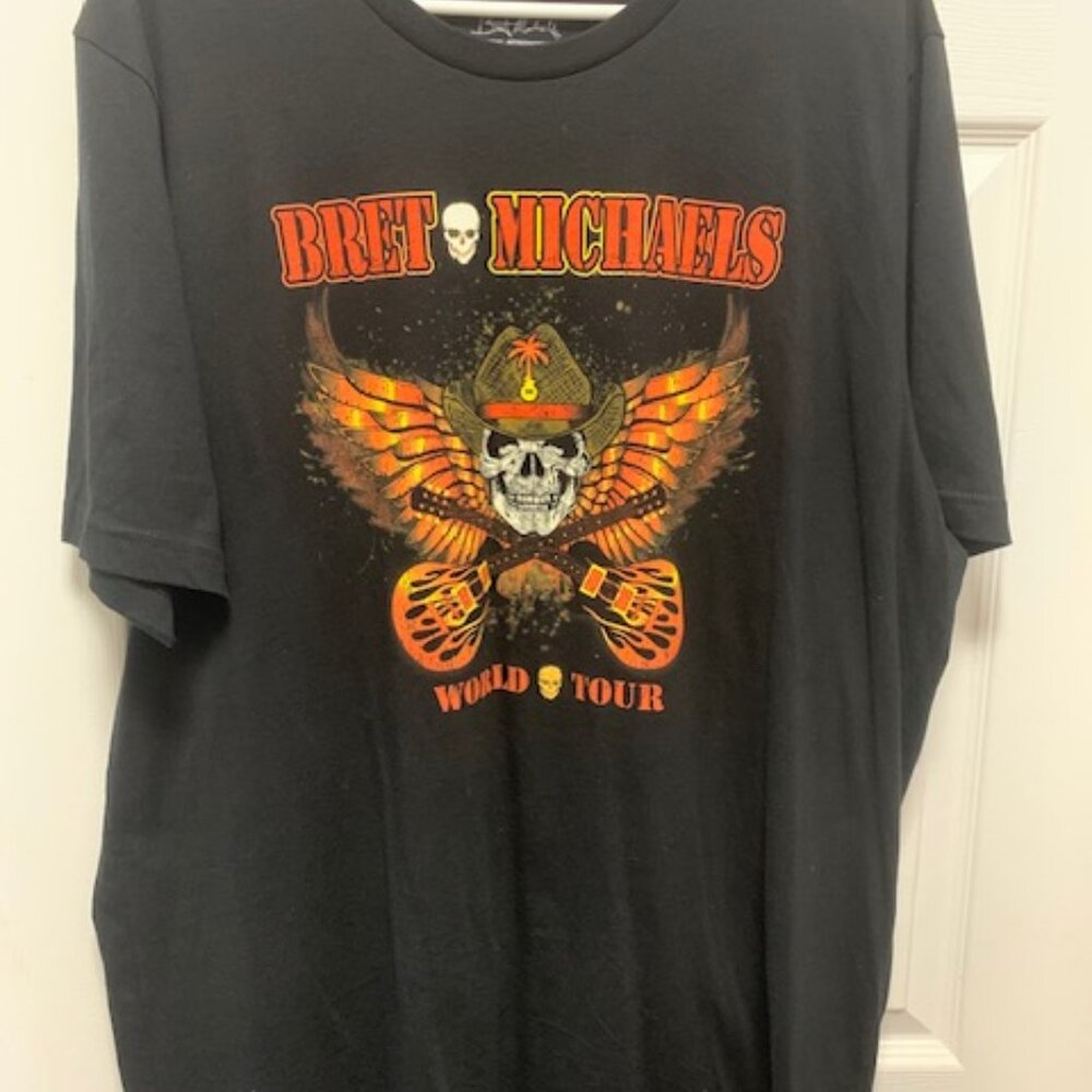 BRET MICHAELS  BAND  WORLD TOUR TEE